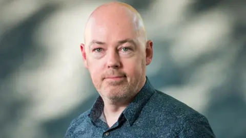 Getty Images Irish novelist John Boyne attends a photocall at Edinburgh International Book Festival at Charlotte Square Gardens on August 27, 2016 in Edinburgh, Scotland.