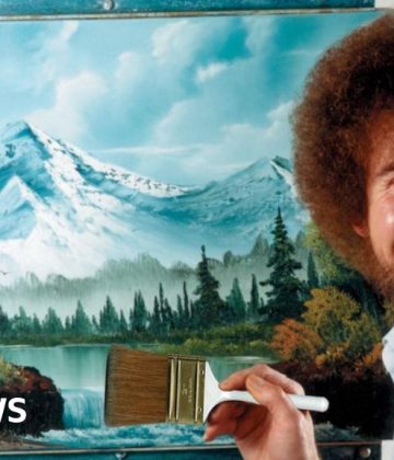Bob Ross paintings to be auctioned to help fund US public broadcasting