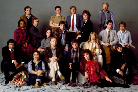 Snowdon/Trunk Archive Photo showing the 1983 Granta "Best of Young British Novelists" issue featured 20 influential authors, including Martin Amis, Julian Barnes, William Boyd, Kazuo Ishiguro, Ian McEwan, and Salman Rushdie, alongside Pat Barker, Buchi Emecheta, Maggie Gee, Adam Mars-Jones, Clive Sinclair, Graham Swift, Rose Tremain, AN Wilson, Ursula Bentley, Shiva Naipaul, Philip Norman, Christopher Priest, and Lisa de Terán, defining a generation of British fiction. 