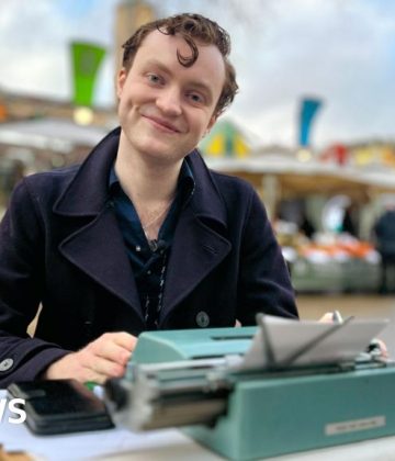 Norwich street poet brings his punters tears of joy