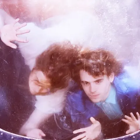 Royel Otis Royel Otis pictures in a scratchy, out of focus publicity shot from the start of their career