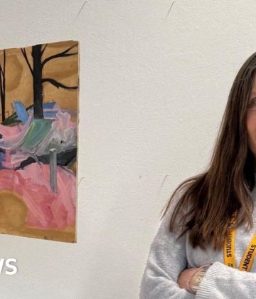 Suffolk fine art student’s work gets a national viewing