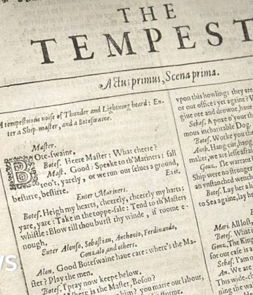 Should Durham’s stolen Shakespeare folio be repaired?