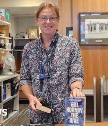 Gornal Library book returned 10,500m away in Australia