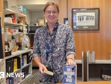 Gornal Library book returned 10,500m away in Australia