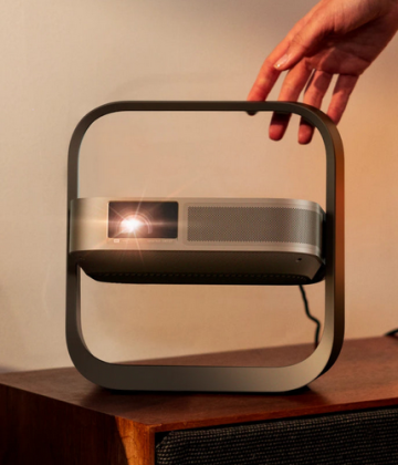 Xgimi Elfin Flip 4K Brings Triple Laser 4K Image Quality to the Portable Projector
