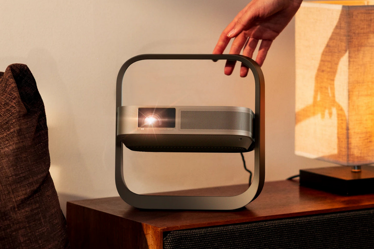 Xgimi Elfin Flip 4K Brings Triple Laser 4K Image Quality to the Portable Projector