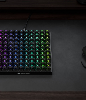 Keychron C100 8K Giant Custom Macro Pad Gives You 100 New Keys For All Your Custom Macro Needs