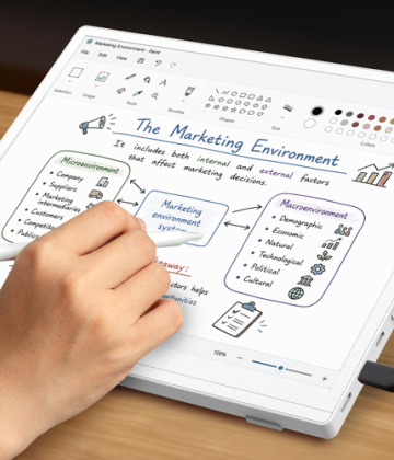Acer EP130K USB Monitor Boasts a 60Hz Color E-Ink Panel