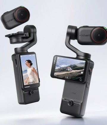 Hohem Eyepic Has a Camera That Detaches from the Gimbal for Action Cam Use